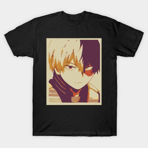 Shoto Todoroki T-Shirt by BarnawiMT